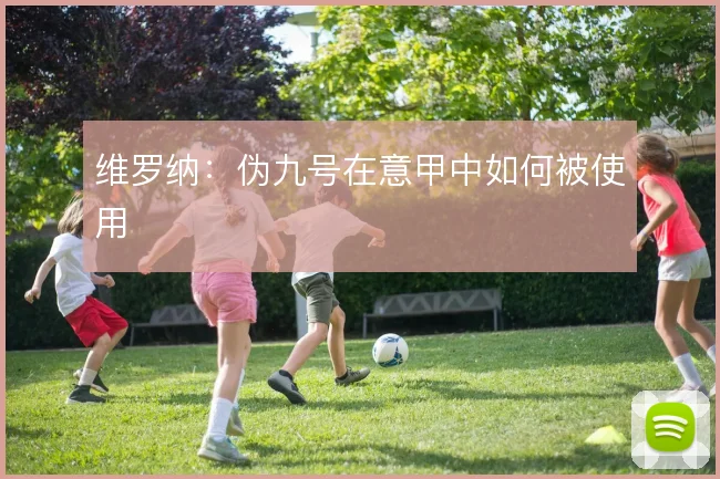 维罗纳:伪九号在意甲中如何被使用